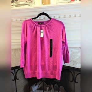 Nwt Banana Republic pink sweater XS